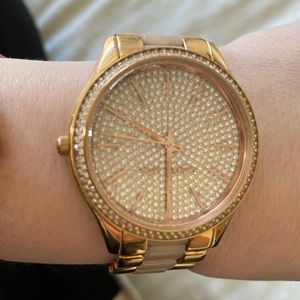 Blush Micheal Kors watch